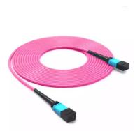 8 12 24 câbles optiques de haute qualité de corde de correction de la fibre MTP MPO du noyau Om3 Om4
