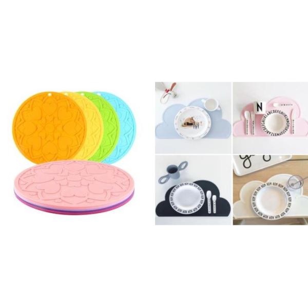 Food Grade Dinner Mat Sustainable Silicone Household Items