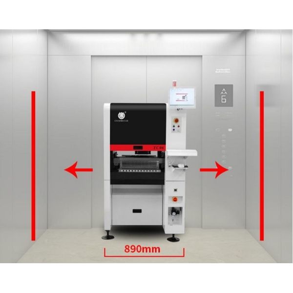 Best Seller 6 heads TC06 Pick and Place Machine Cast-iron Frame SMT Chip Mounter