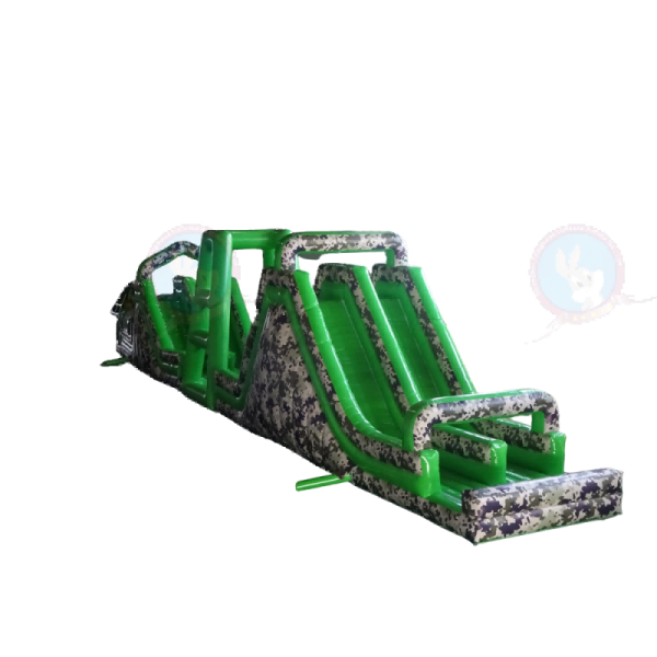 Custom Giant Outdoor Inflatable Obstacle Challenge Park Commercial Fun Playground Equipment Bounce House Obstacle Courses Games