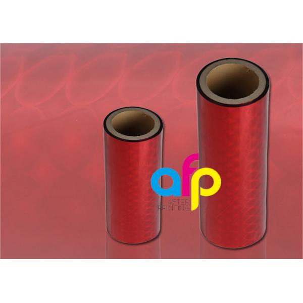 Glossy / Matte Opaque Laser Holographic Film Roll For Paper Bag Metallic Colors
