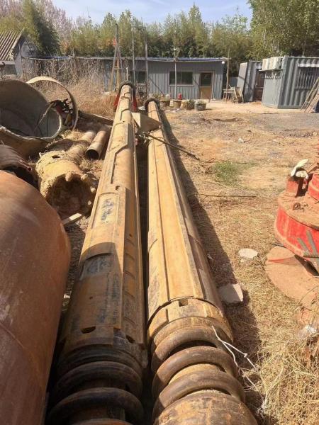 ISUZU 6HK1 Used Shacman Rig Machine maximum borehole diameter 1.8m