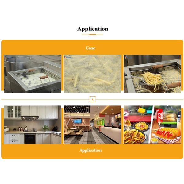 Beverage Food 200kg/H Banana Plantain Potato Chips Chicken Frying Machine