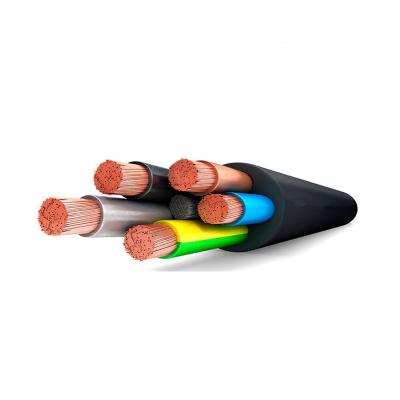 300/500V Oxygen Free Copper Conductor Cable , Rubber Sheathed Electrical Cable