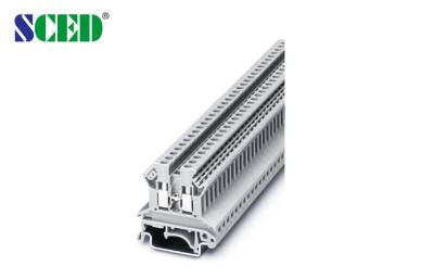 Largura terminal 5.2mm 300V 20A AWG28 dos blocos terminais do trilho do ruído - 12