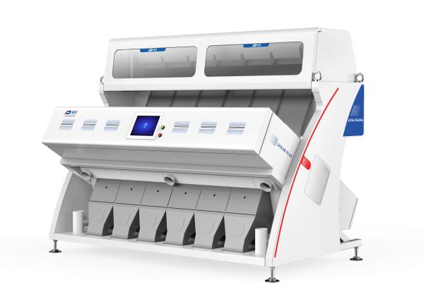 6SXM-384JM6 Full Color Optical Plastic Sorting Machine 0.5 - 0.8Mpa Pressure