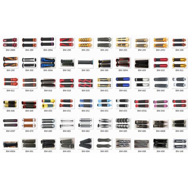 Black Silver Harley Motorcycle Modified Parts Handle 25mm Right Hand Grips