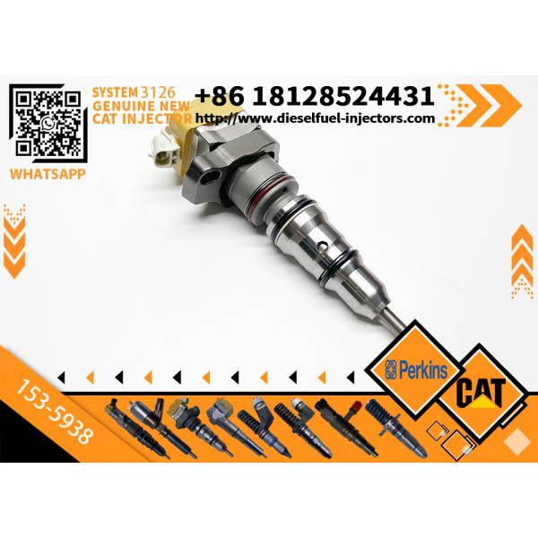 Common Rail Injector Fuel Injecto 174-7526 174-7528 179-6020 153-5938 for 3412 Excavator 3412E/5110B