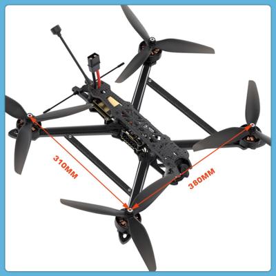 Drones aéreos não tripulados RTF FPV com motor sem escova de câmera HD