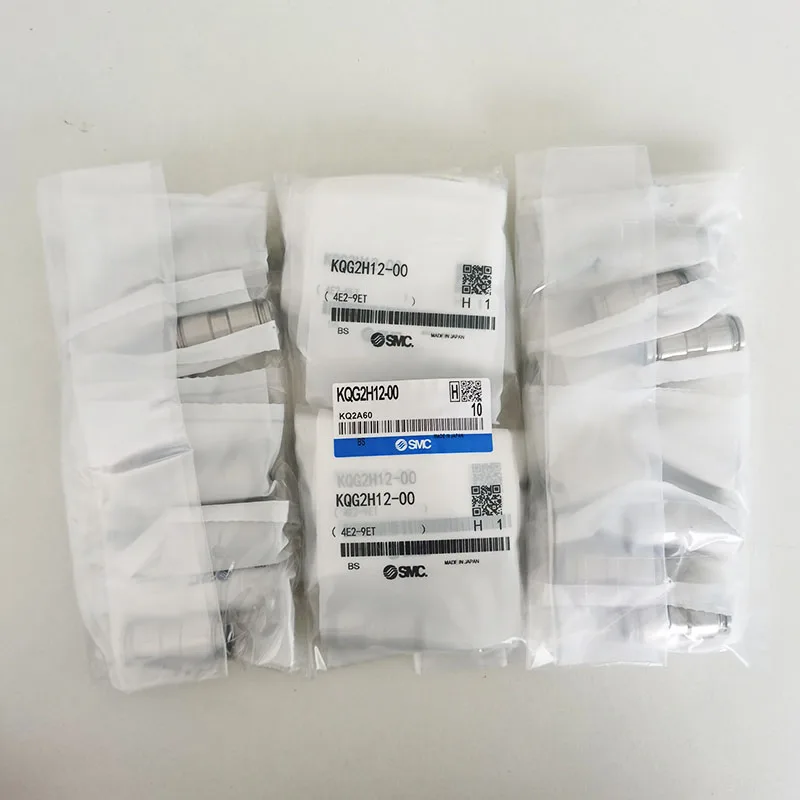 SMC KQG2H12-00 Conector pneumático recto,SUS316,0-1Mpa