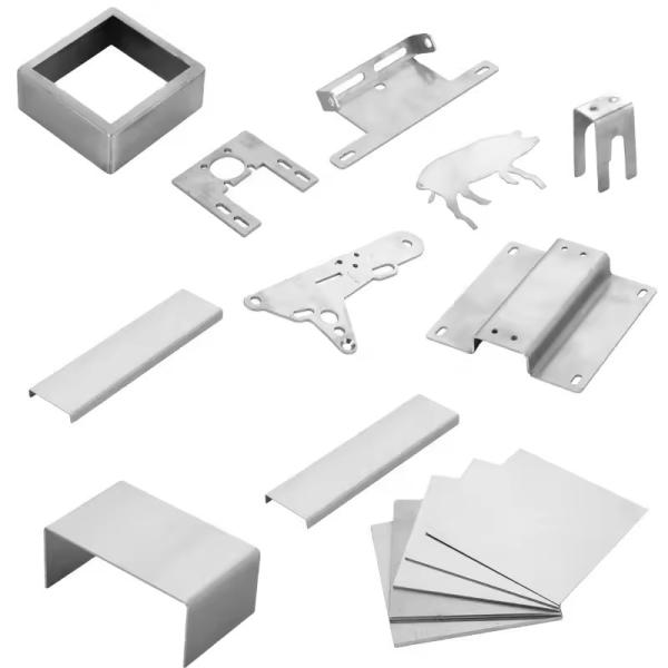 Fabricação de peças de metal de chapa de latão