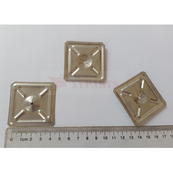 Квадрат пружинных шайб собственной личности изоляции нержавеющей стали 50mm скосил