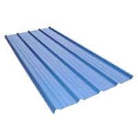 Plaque métallique revêtue de couleur dure moyenne Z30 Plaques de toiture métalliques ondulées sur mesure