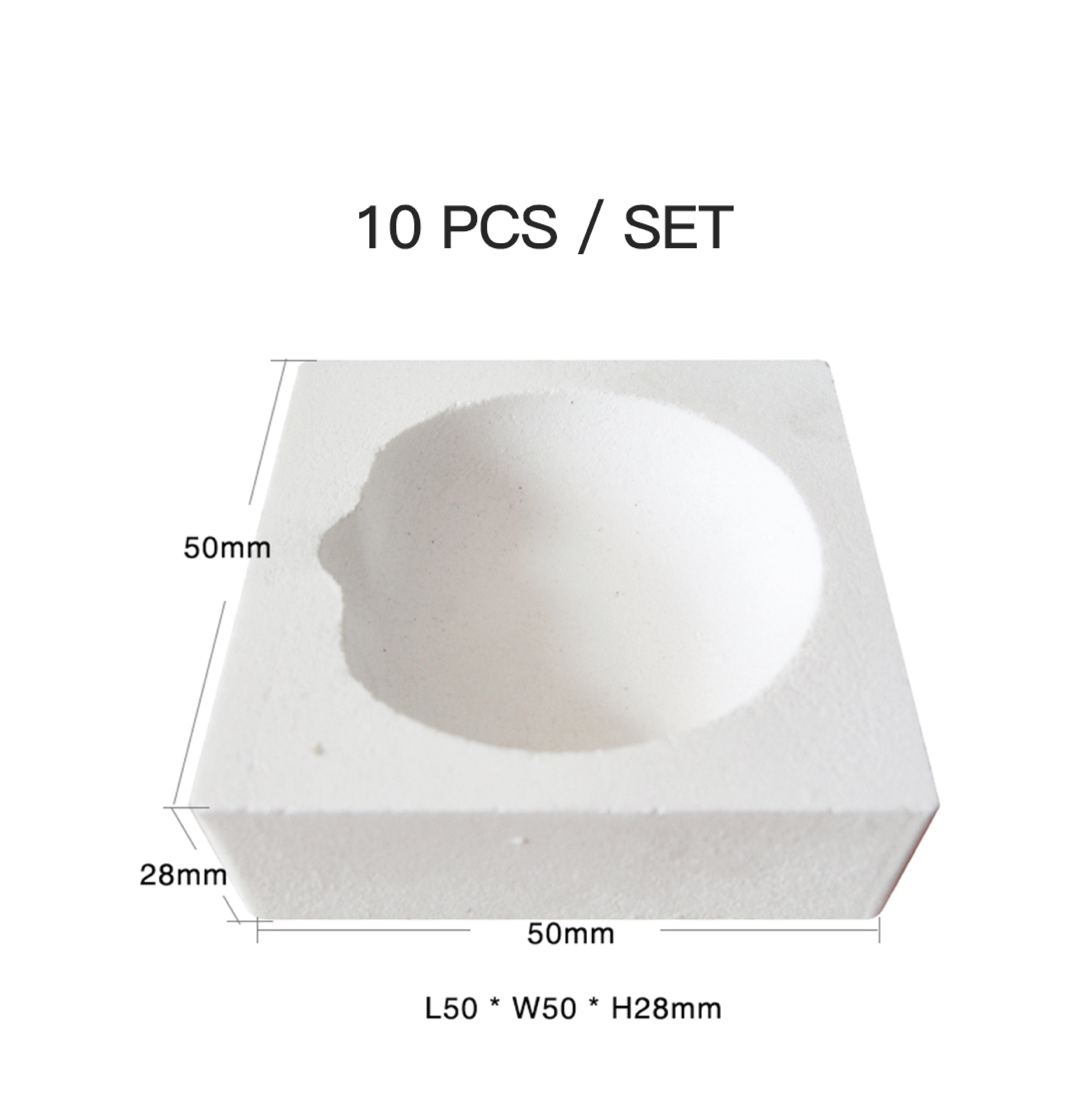 Ceramic Melting Crucible / Bowl