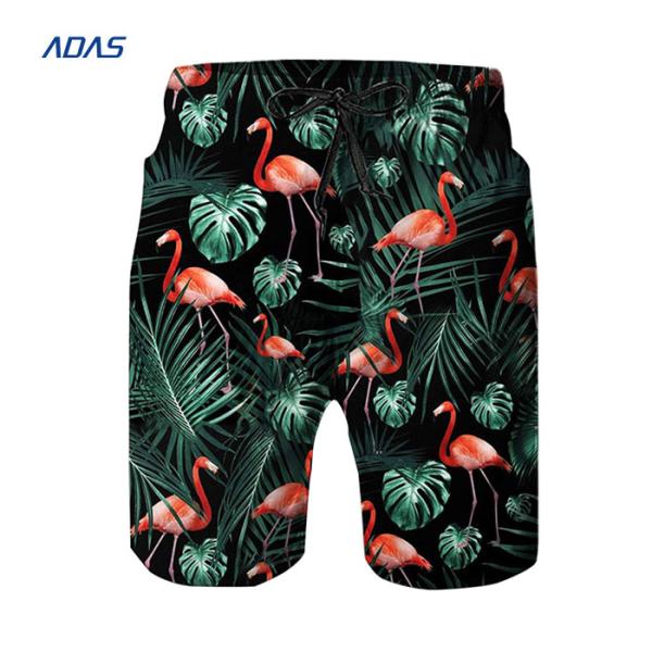 Adult'S Mens Padded Printed Basketball Beach Sublimated Mesh Shorts Summer Sportswear