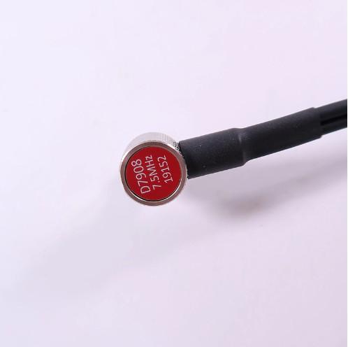7.5MHZ Through Coating Dual Potted Ultrasonic Transducer For Industrial Testing And NDT D7908 Probe