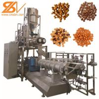 a linha de processamento seca dos alimentos para animais de estimação 2-3t/H adota matérias primas da farinha de milho