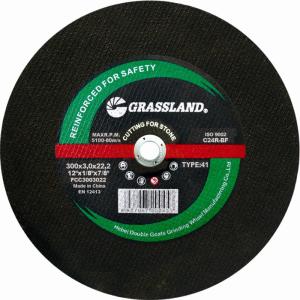 Moedor de ângulo liso Abrasive discos de corte de pedra de 12 polegadas 300mm