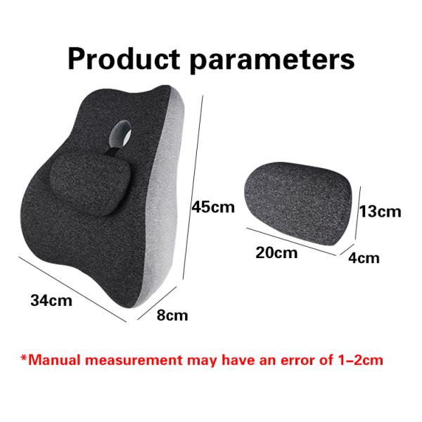 2023 Design Bus Driver Waist Backrest Cushion Made with Memory Foam and Customizable
