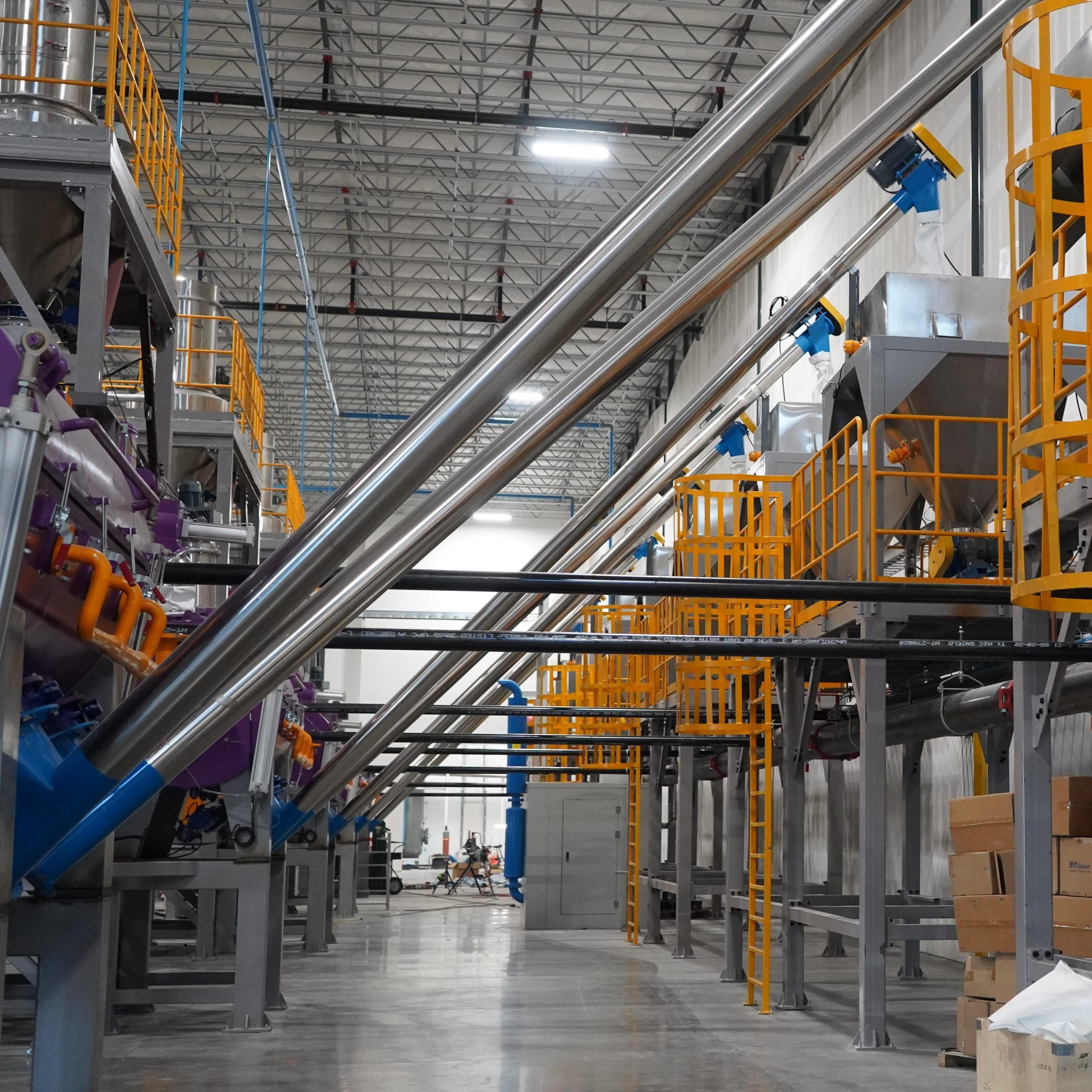Large Capacity PVC Horizontal Cooling Mixer For Plastic Powder Cooling
