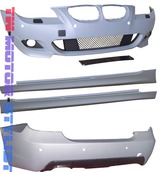 Включенный свет тумана переднего бампера П.П БМВ Э60 М-ТЭКХ