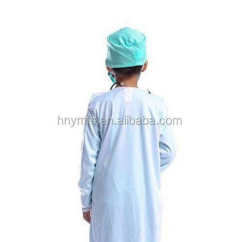 Custom Size Kids Doctor Costume Scientist Children Surgeon Doctor Lab Coat