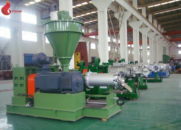 1000 -1500kg/h plastic pelletizing equipment / Extruder Machine Nitriding treatment
