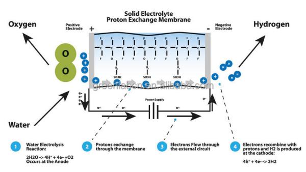 PEM Technology Hydrogen Water Electrolysis Electrolyzer for Clean Energy Production