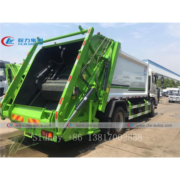 Dongfeng Tianjin DFAC 10 To 14CBM Garbage Compactor Truck