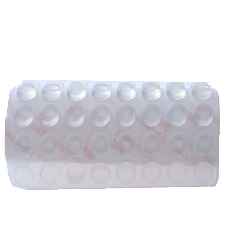 Anti Slip Silicone Adhesive Pad Waterproof Self Adhesive Flat Rubber Sealing
