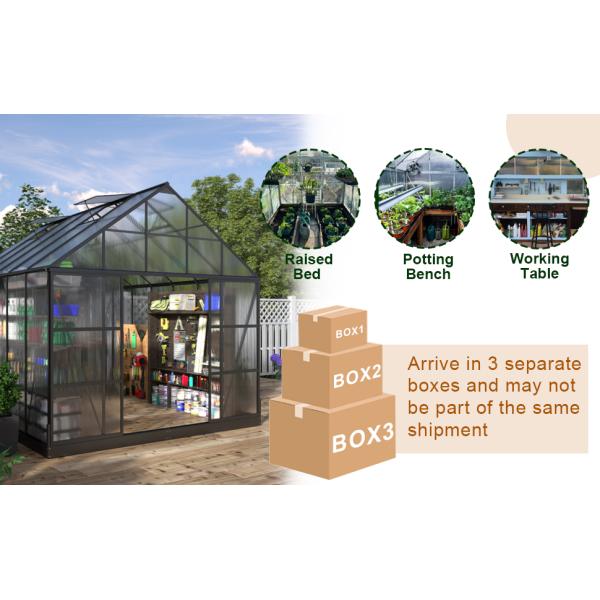 Heavy-Duty Poly Balcony Large Walk In Tunnel Plastic Greenhouse Tent For Winter Indoor Garden Winter PVC Mini