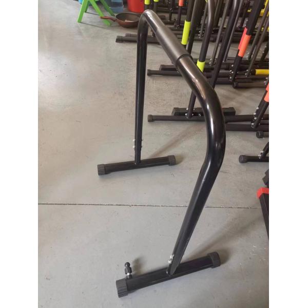 Indoor stand Push up Bicep Triceps Muscle Strength Dip Station multi function round metal tube adjustable height Parallel Bars