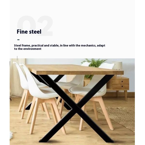 Professional Hardware Home Desk Feet Square Table Frame Furniture Leg Metal Table Legs