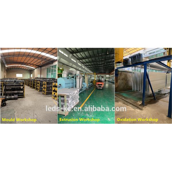 Круг alu высоты качественный 20mm анодированный привел профиль для света трубки