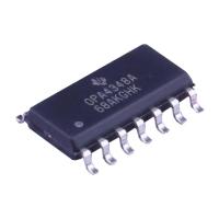 OPA4348AIDR IC Componentes electrónicos CMOS Amplificadores operacionais ferroviário-ferroviário