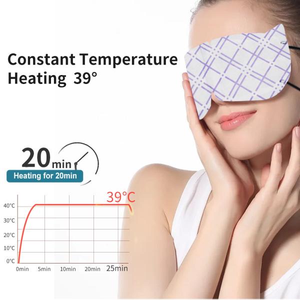 Anti Wrinkle Steam Eye Mask Self Heating Spa Relieve Eye Strain