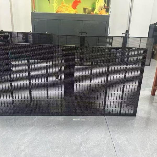 LightLiNK P3.91 Outdoor Transparent Screen Nova System Second Hand Modular