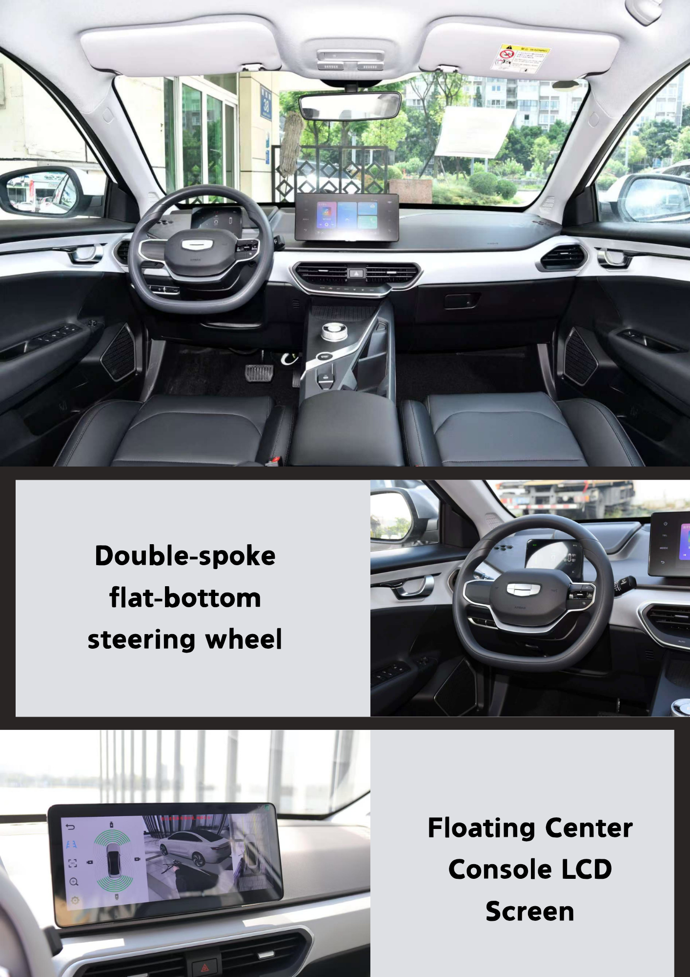 New Geely Geometry a 2024 410km Series Remote Pure Electric New Energy Vehicle