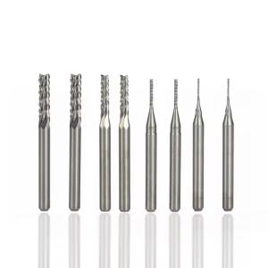 Customized Corn End Mill Uncoated Solid Carbide Corn Milling Cutter for CNC Tool