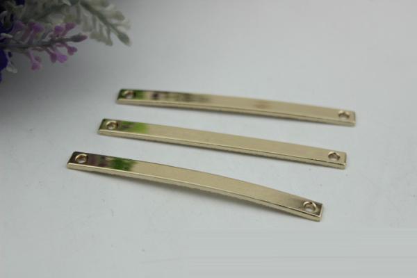 Leather bag making accessories light gold 70 mm metal corner protector with high quality