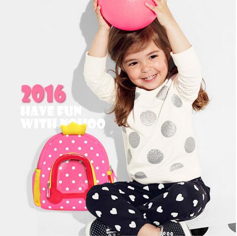 Comfortable Customized Baby Toddler Backpacks For Kindergarten Girl