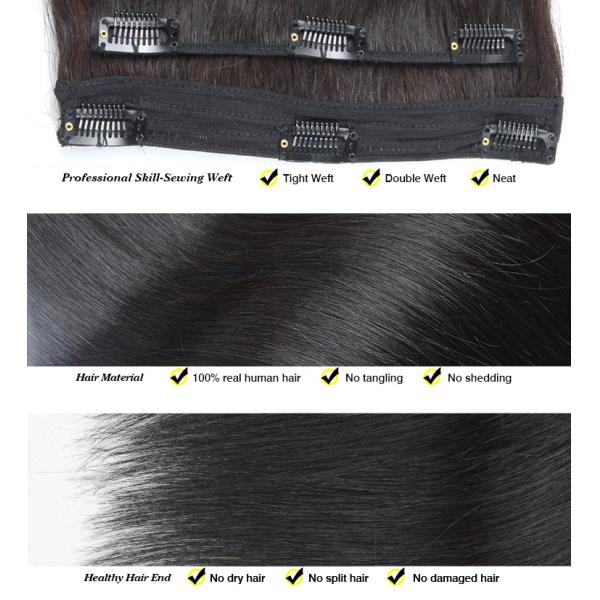 Сильный зажим человеческих волос девственницы утка в надкожицах расширений полных не прикрепил никакой линять