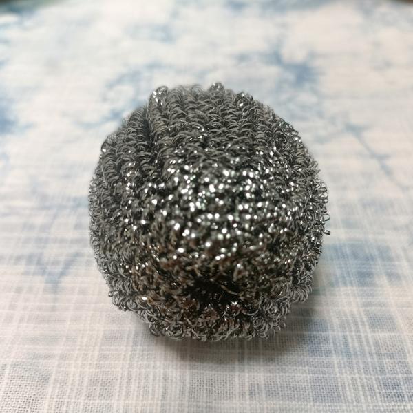 The Latest 410 Cleaning Kitchen Product Hangable Stainless Steel Wool Scourer Scrubber Sponge for Dishes