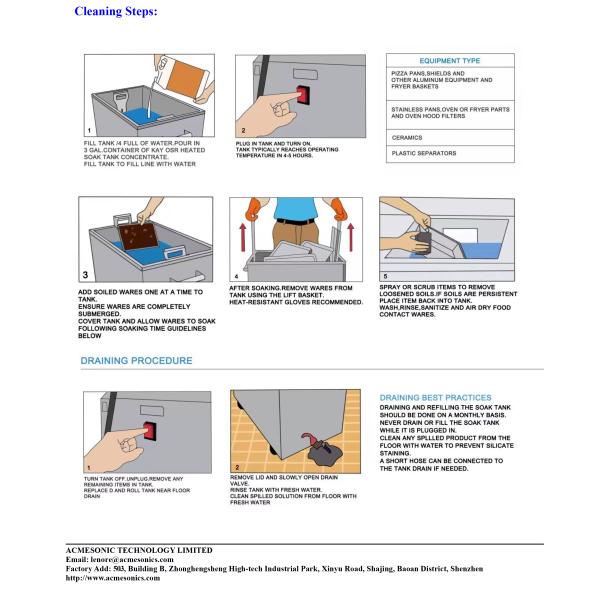 High-Capacity Industrial Heating and Soak Tank for Effortless Commercial Cleaning