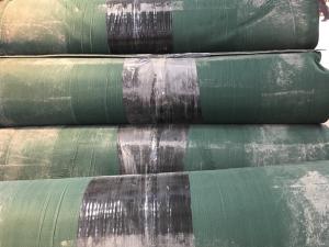 Cement Impregnated cloth GCCM / Concrete Mat Cloth GCCM Rolls / Cement Blanket