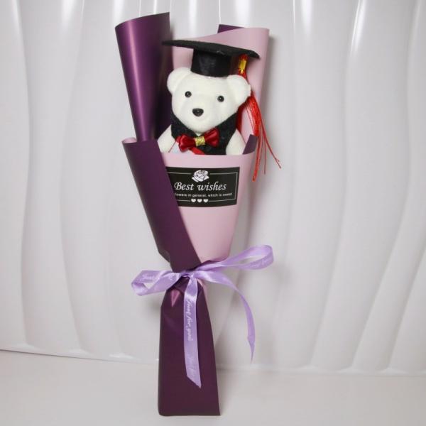 Bouquet d'ours en mousse de 10x35cm Pour célébrer avec des amis et des événements scolaires en plusieurs couleurs