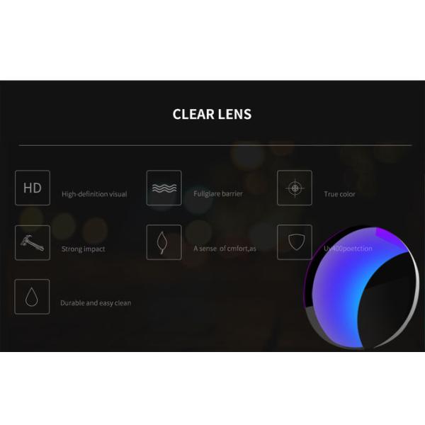 Irregular Lens Athletic Eye Glasses Light Weight BSCI Optical Cycling Glasses