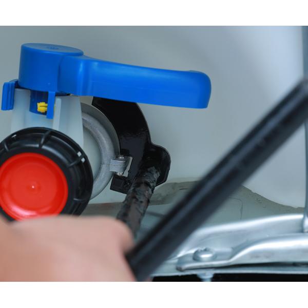 HDPE Body Material DN80 Butterfly Valve perfect for UMETASS Food Grade IBC Tank 100MM