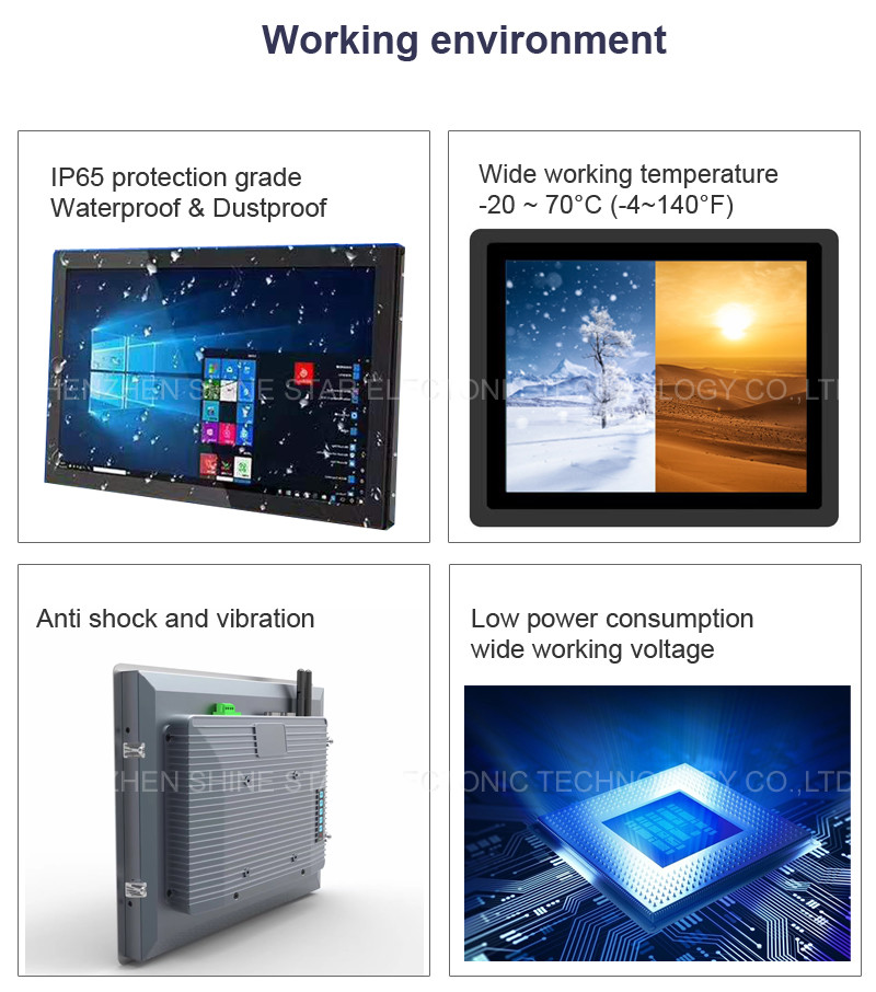 65 дюймовый сенсорный экран 3840*2160 разрешение с Windows 11 OS X86 I3/I5/I7