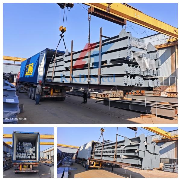 Corrugated Steel Panel Prefab Metal Warehouse Anti Corrosion Coating Free Design